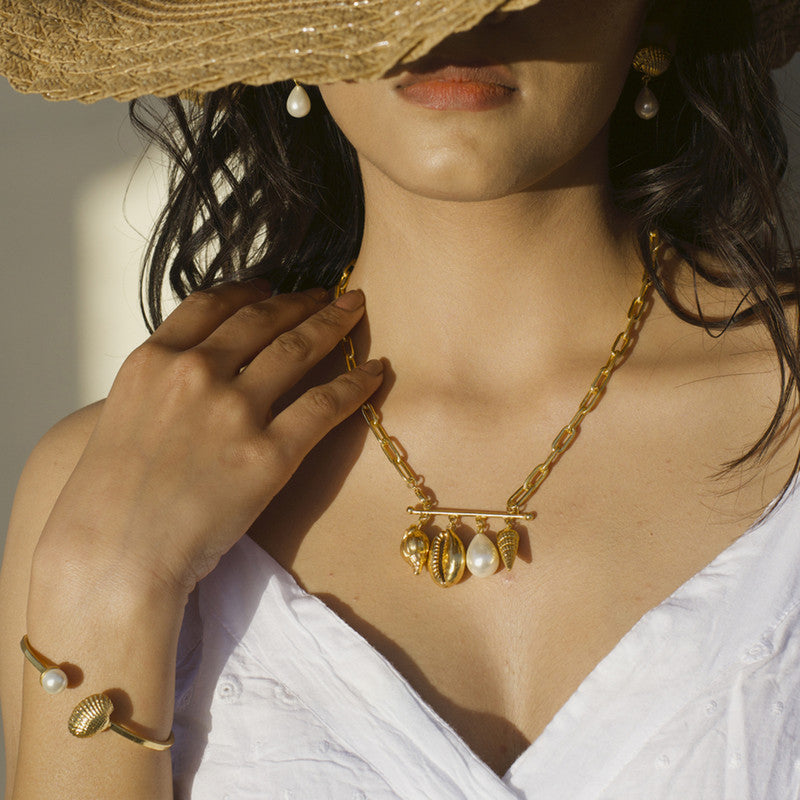 Dove Neckpiece | Gold Plated