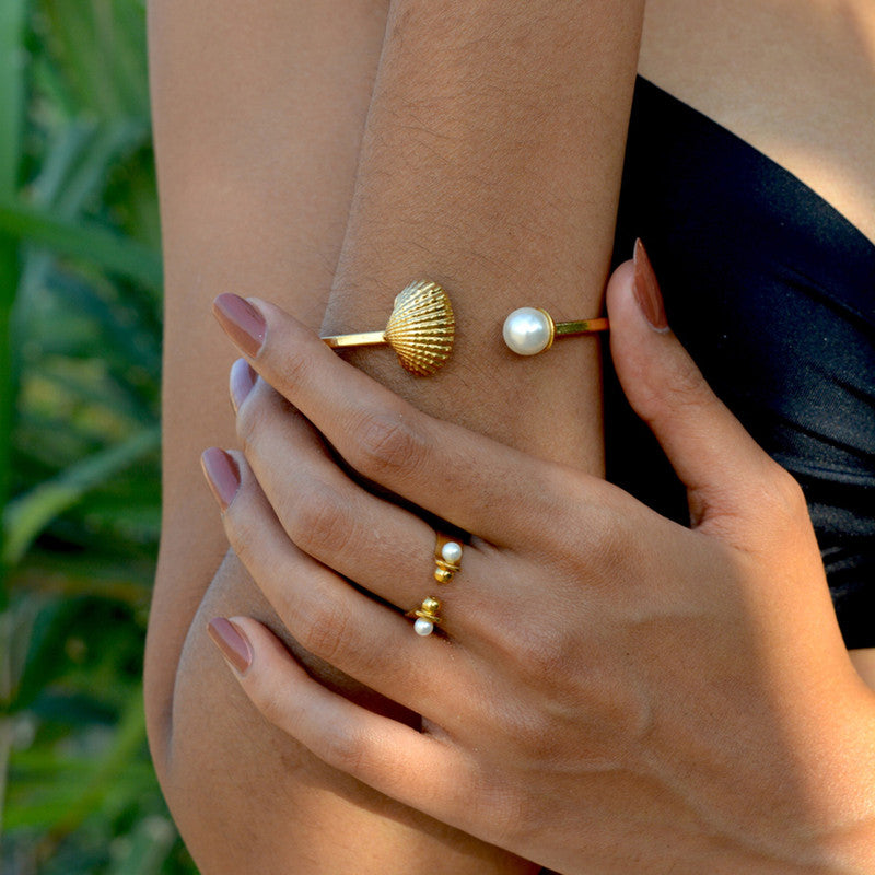 Ark Clam Bracelet | Gold Plated