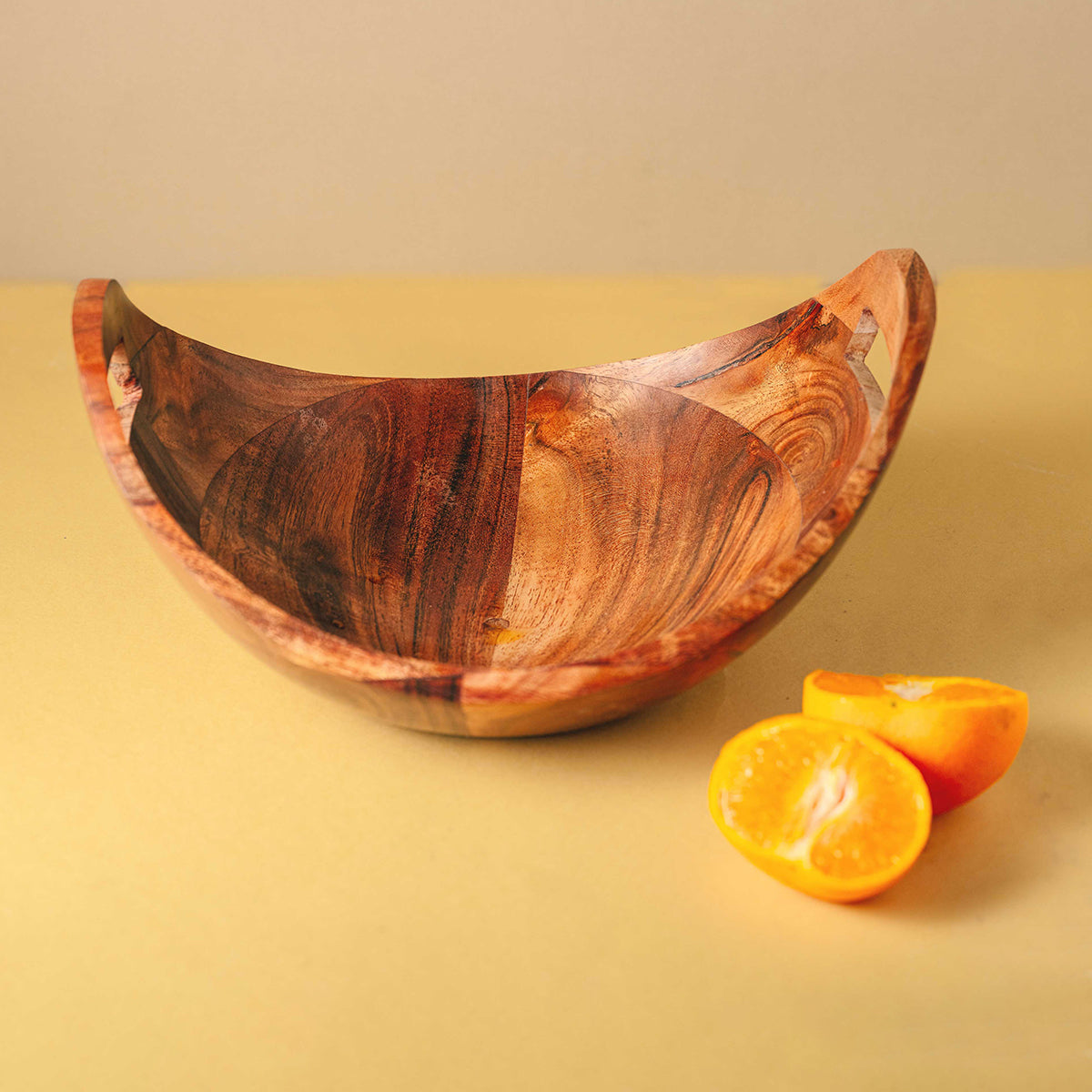 Wooden Fruit Bowl