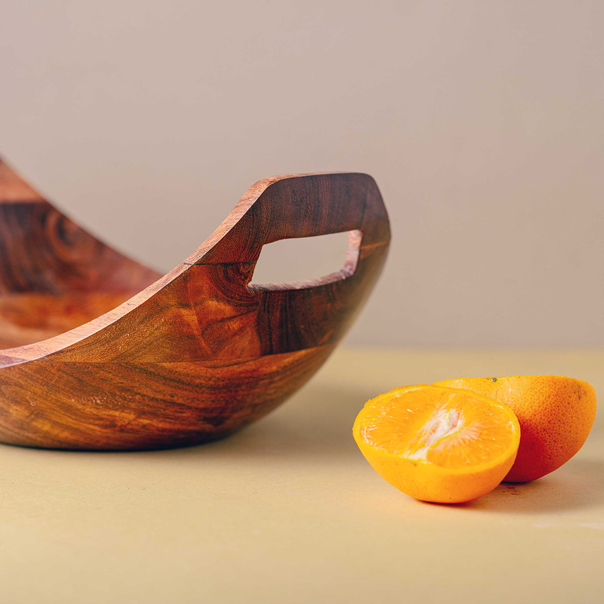 Wooden Fruit Bowl