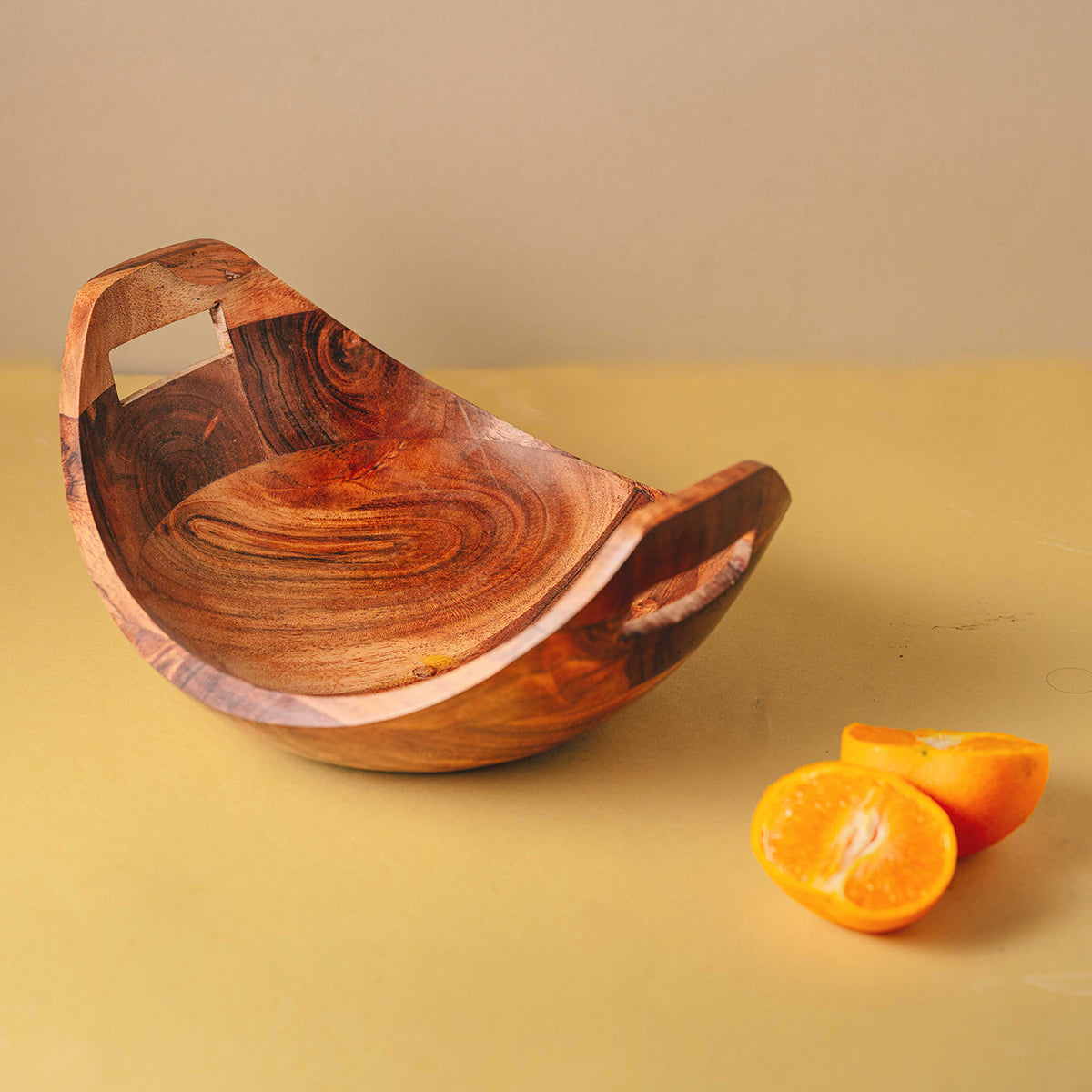 Wooden Fruit Bowl