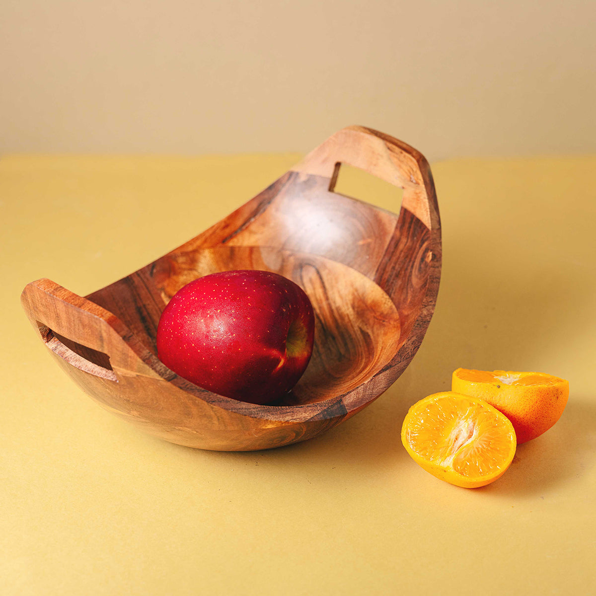 Wooden Fruit Bowl