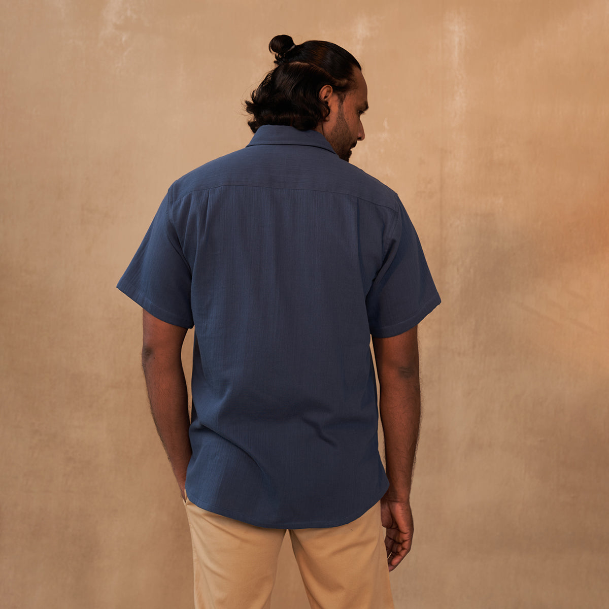 Blue Palm Organic Cotton Unisex Shirt