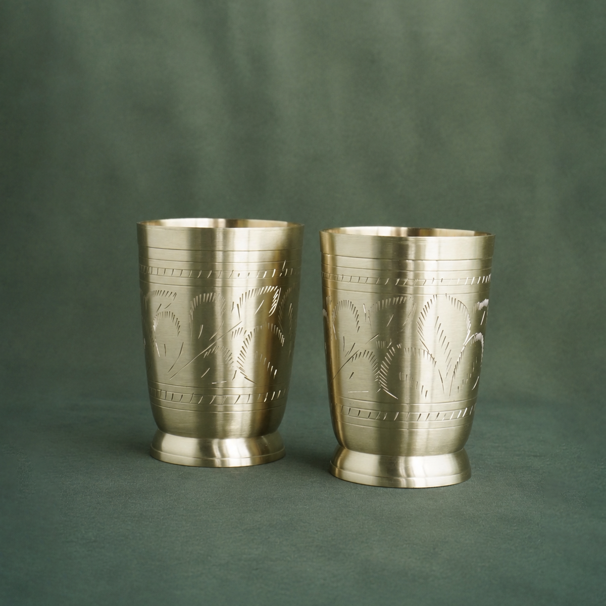 Bud Brass Tumbler | Set of 2