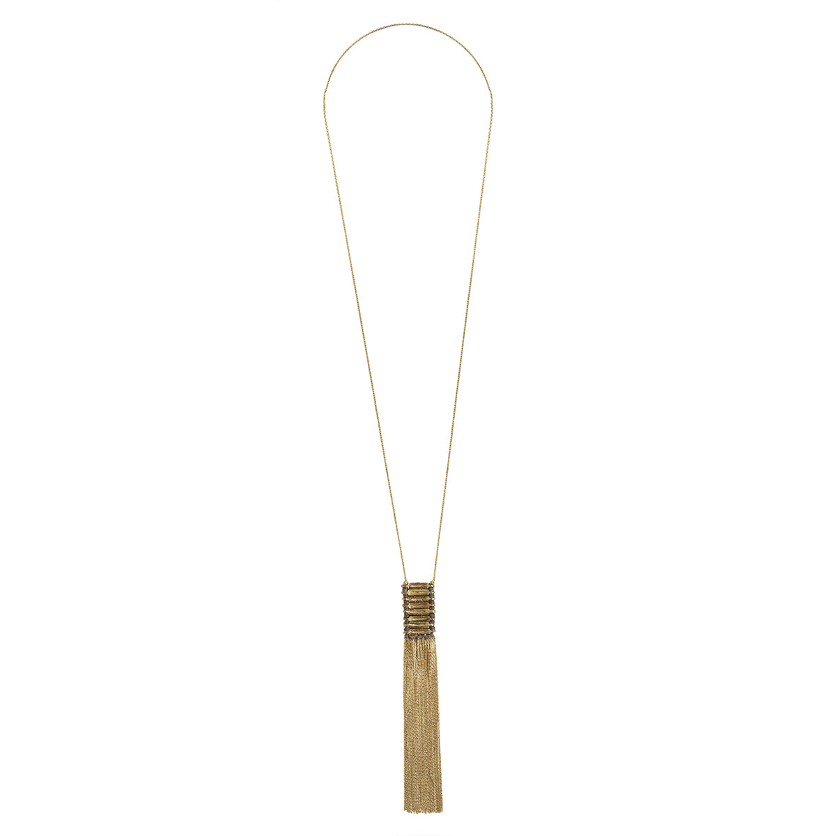 Nabila Fringe Neckstring