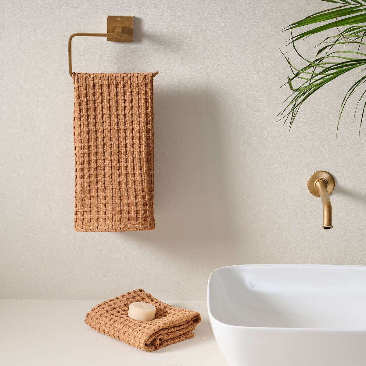Chalk | Cotton | Waffle | Hand Towel
