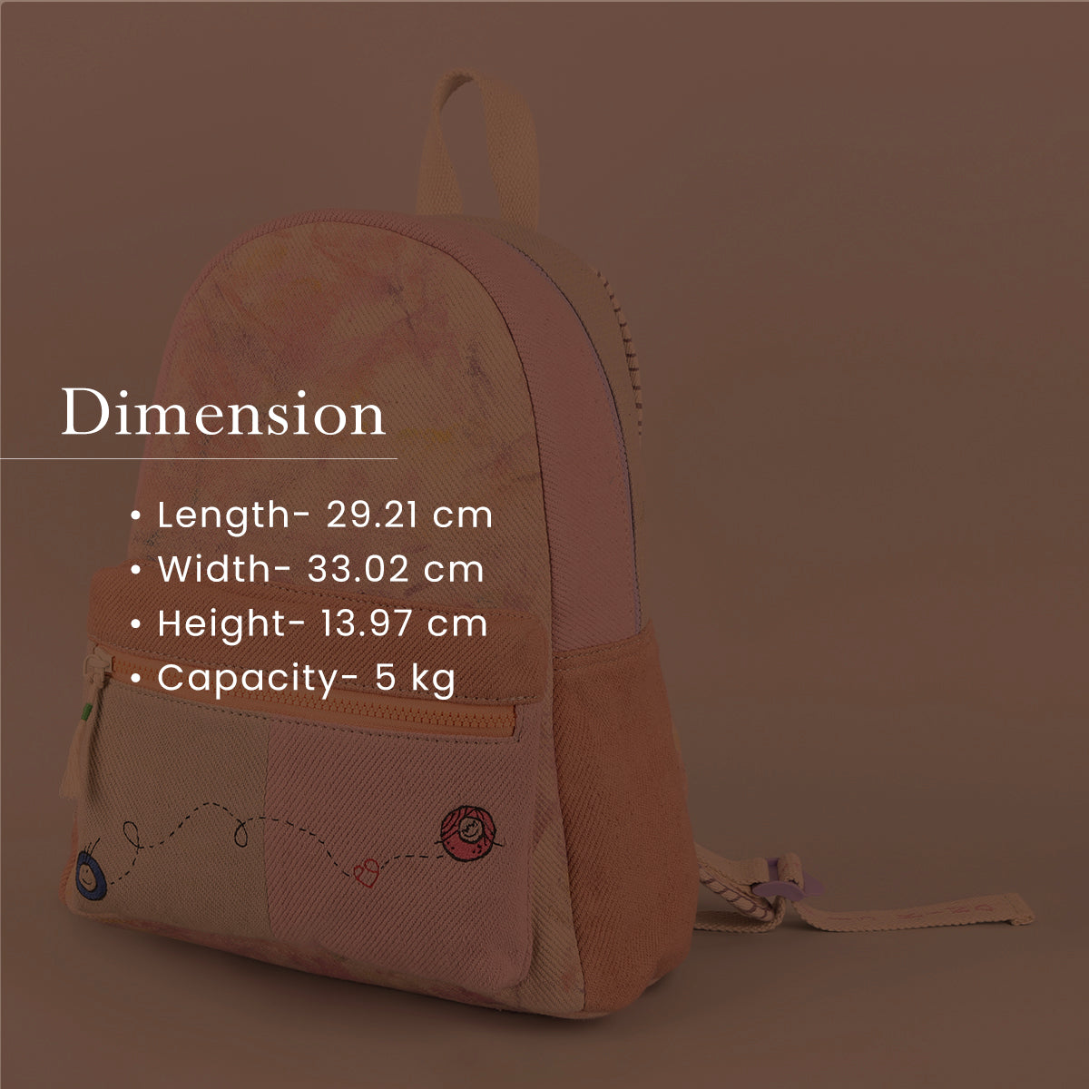 Cotton Denim Bag | 5 L