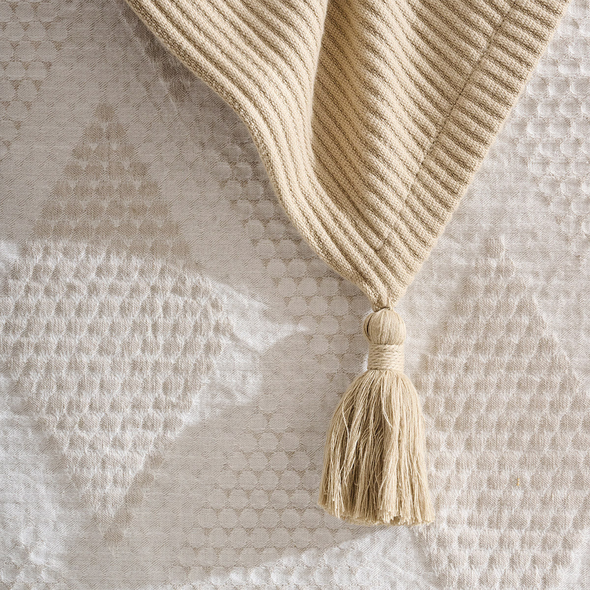 Corn Row  | Cotton Bamboo | Cord Rib | Throw