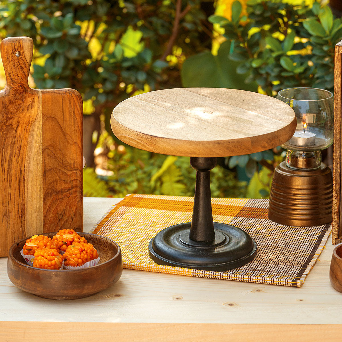 Wooden Cake Stand