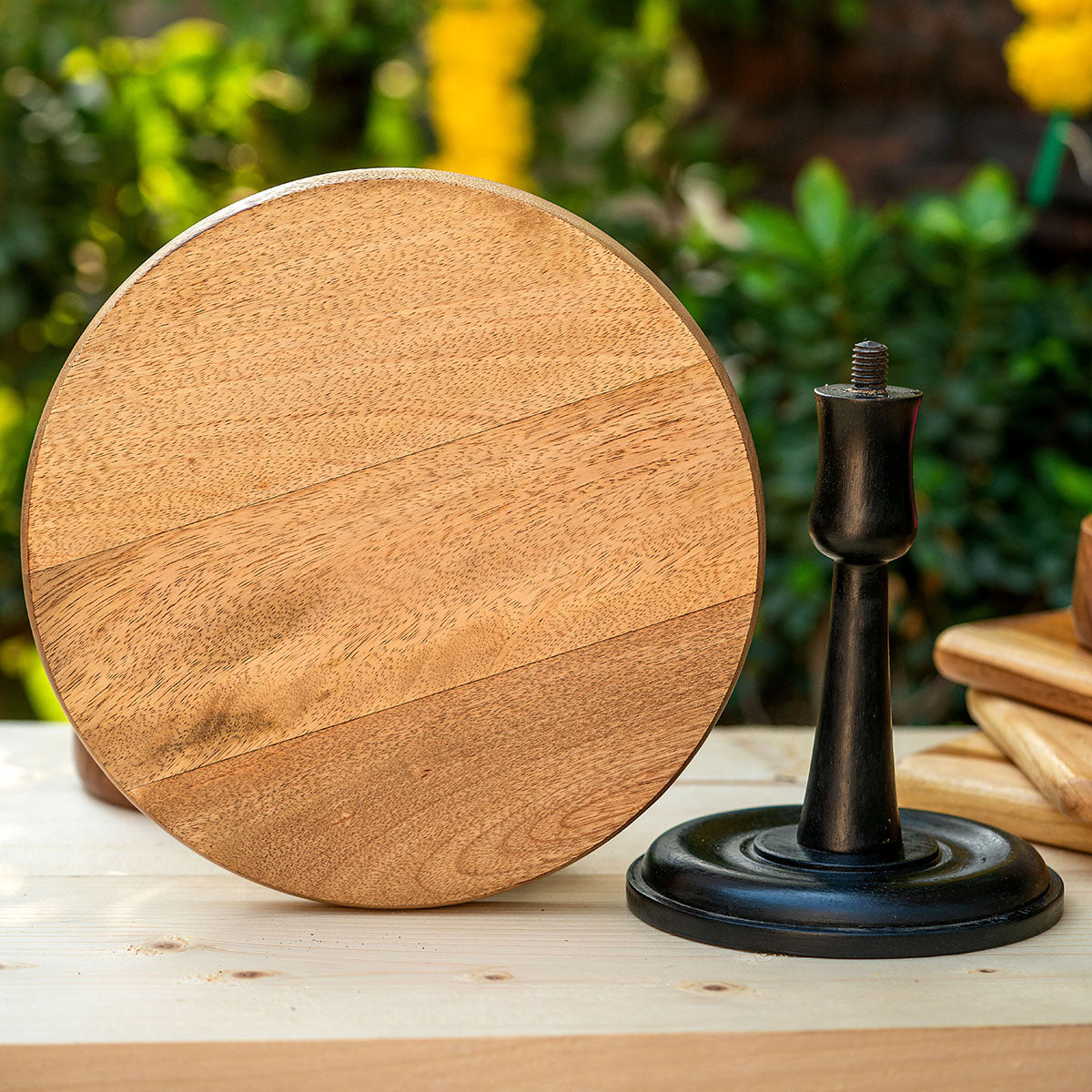 Wooden Cake Stand