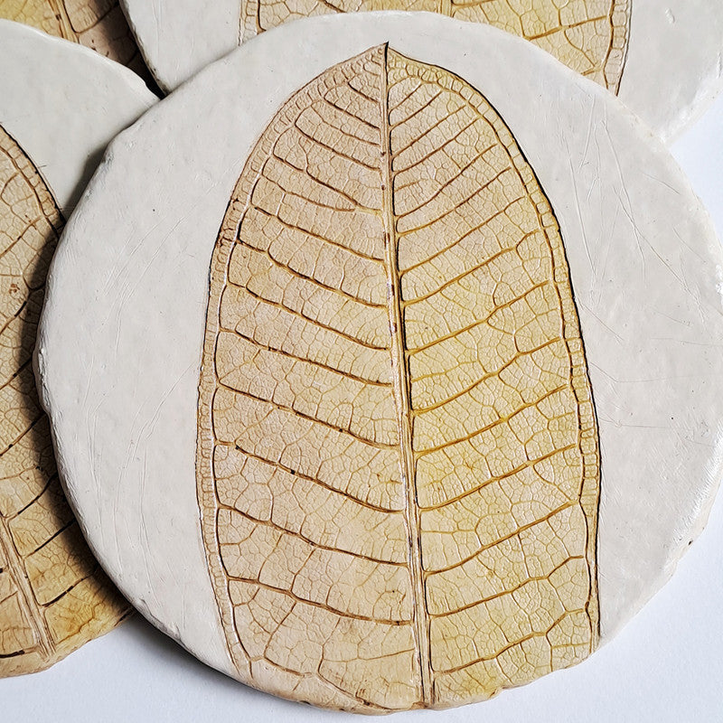 Papier-Mache Coasters | Set of 4