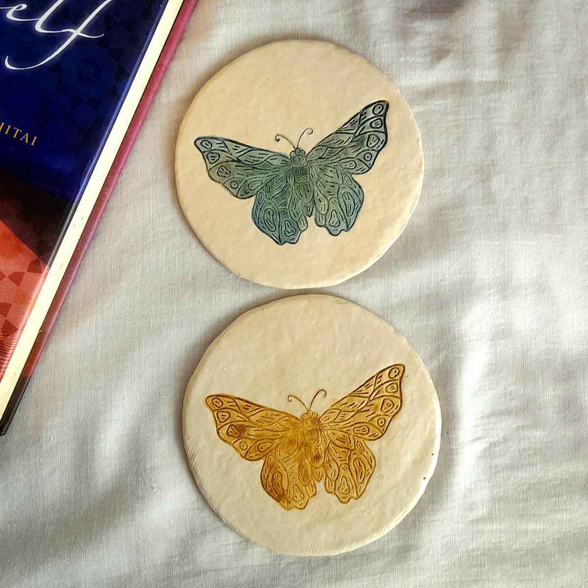 Moth Coasters