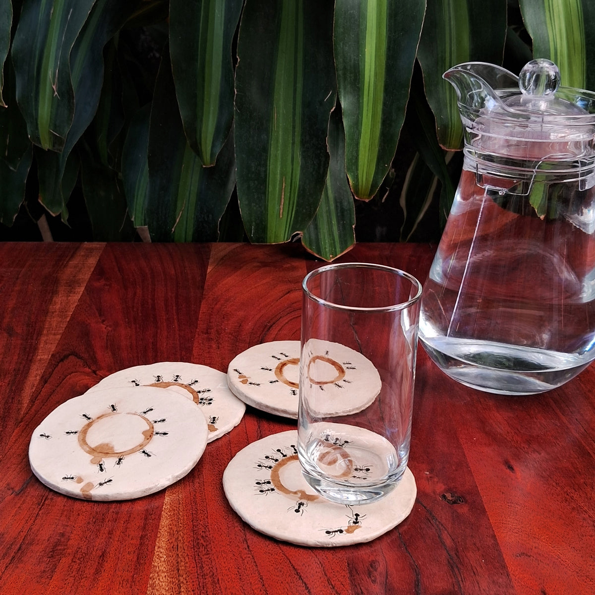 Coffee Stained Ant Coaster