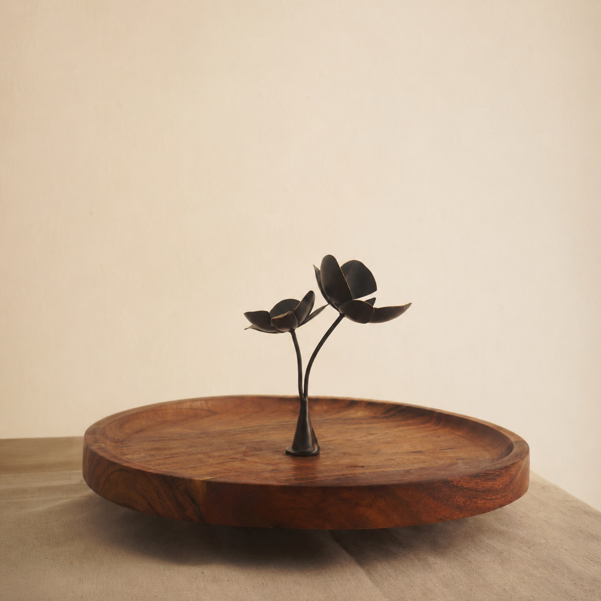 Bloom Cake Stand - Natural