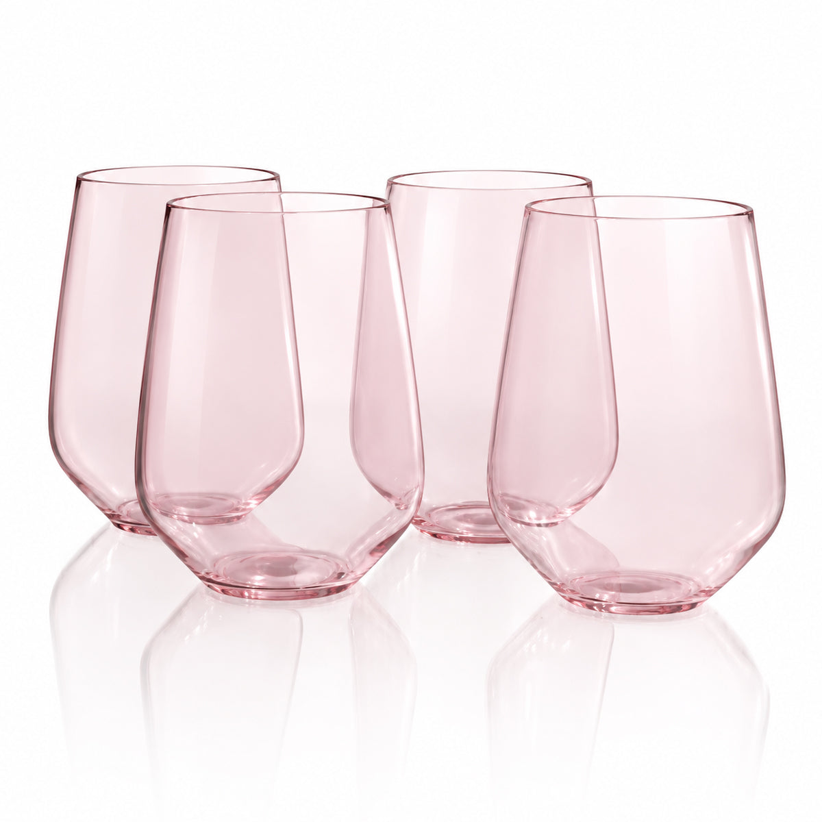 Dewfall Tumbler (Set of 4) - Pink