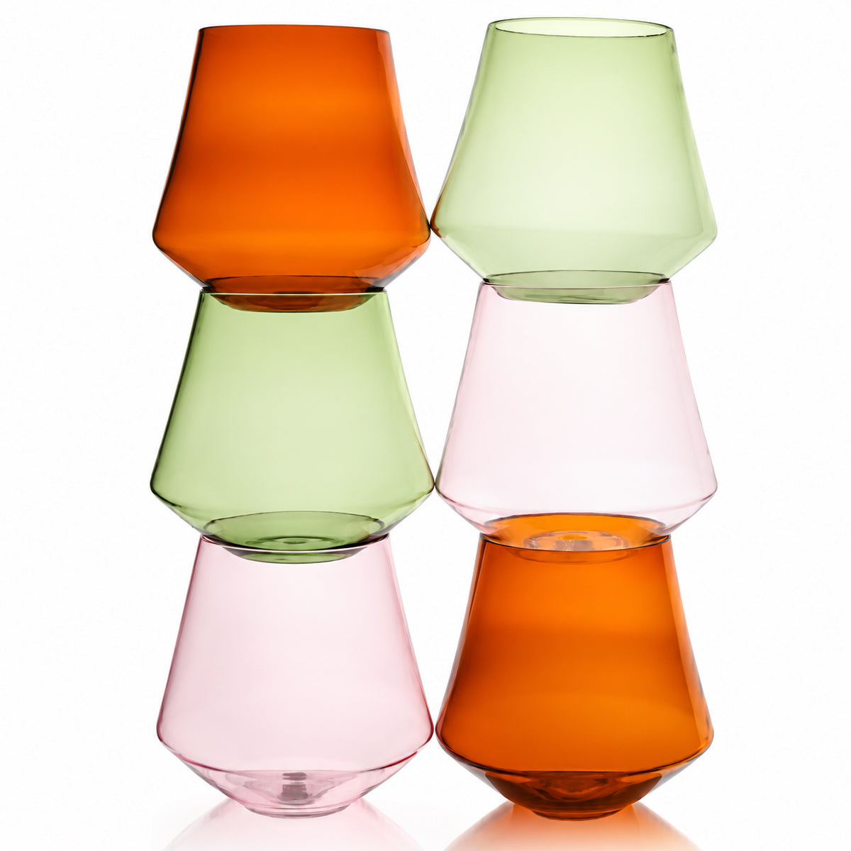Meadow Tumbler (Set of 4) - Green