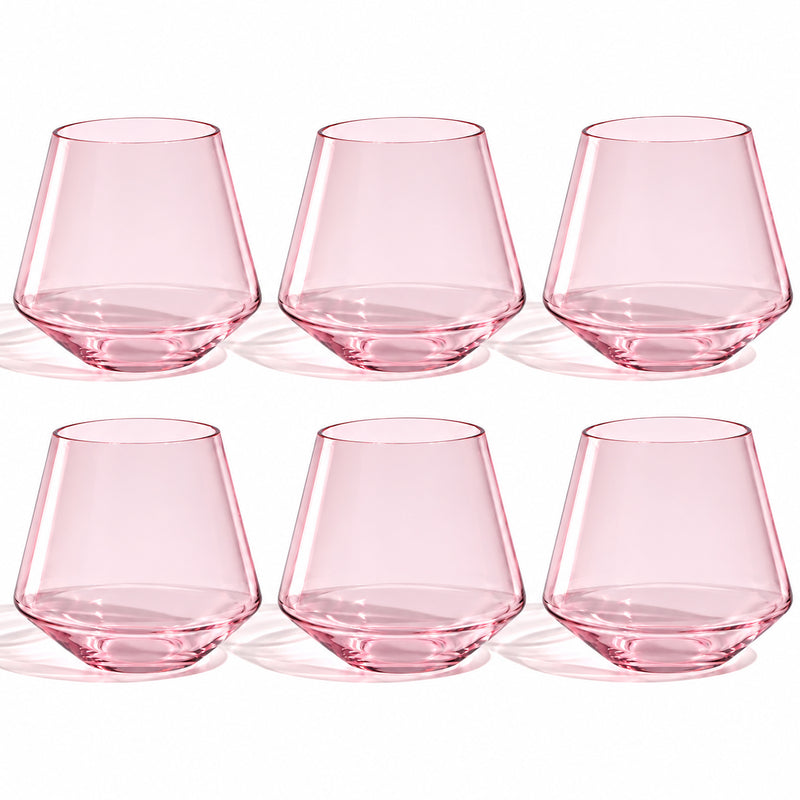 Meadow Tumbler (Set of 6) - Pink