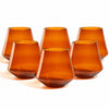 Meadow Tumbler (Set of 6) - Amber