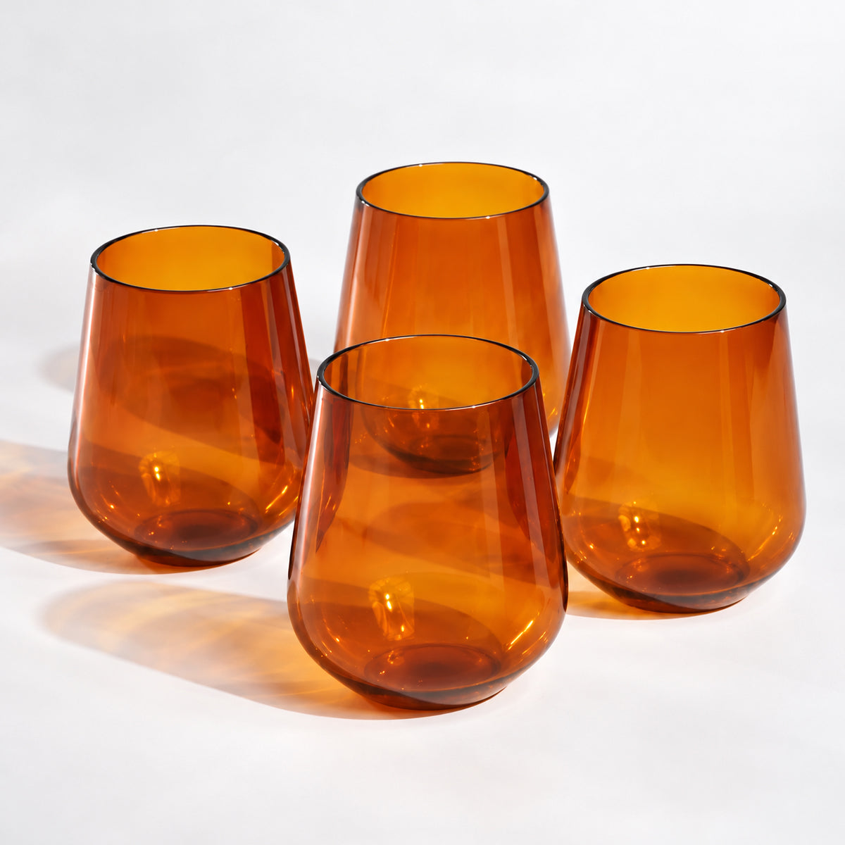 Dewfall Tumbler (Set of 4) - Amber