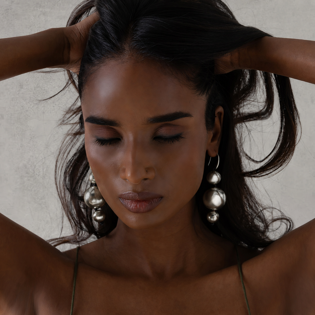 Orbit Earrings - Antique Silver