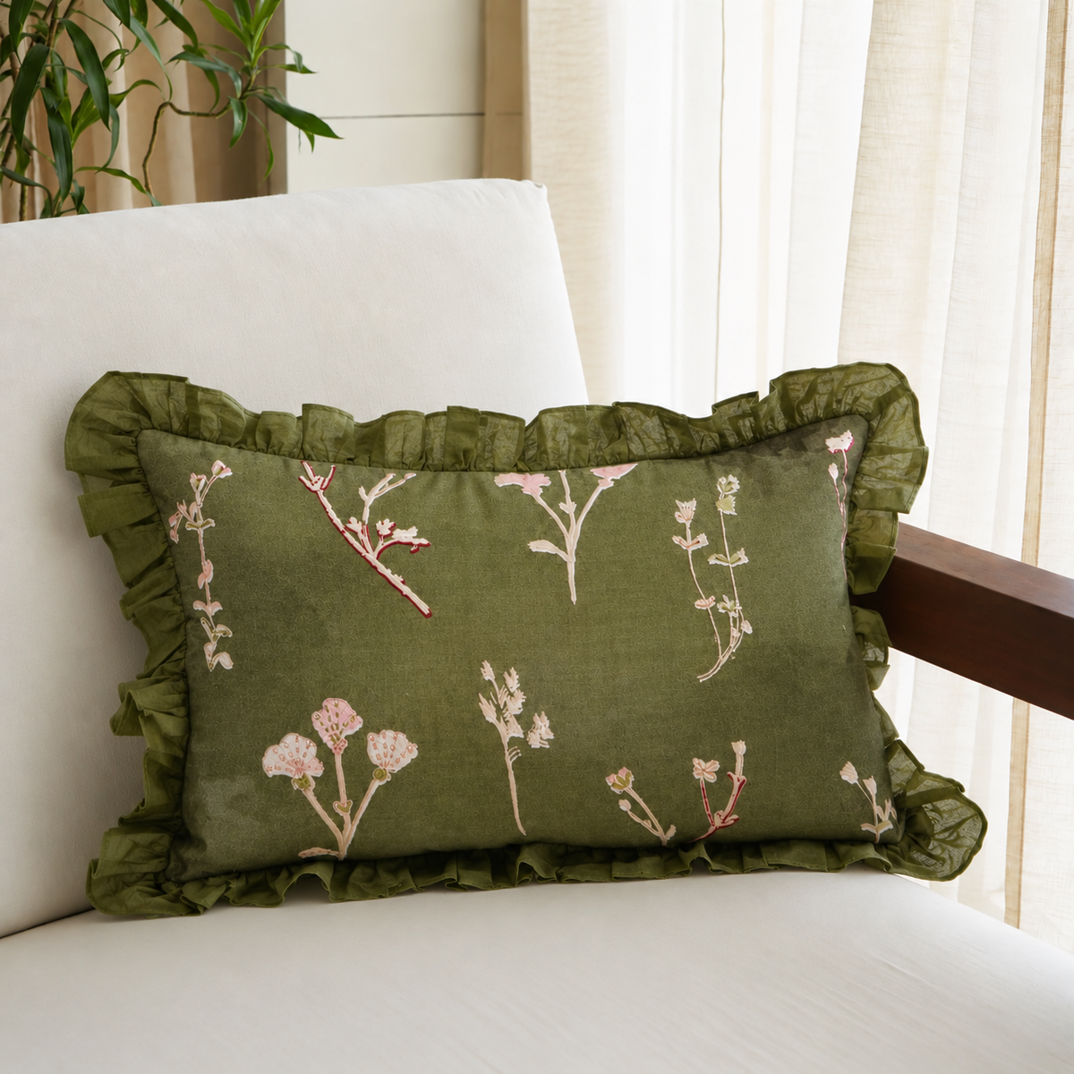 Keepsake Cushion - Green