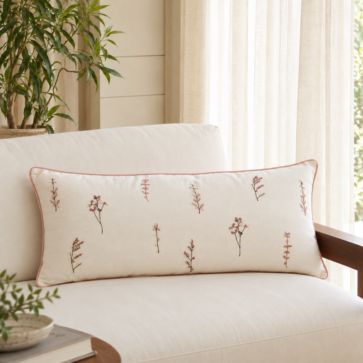 Humming Cushion - Ivory