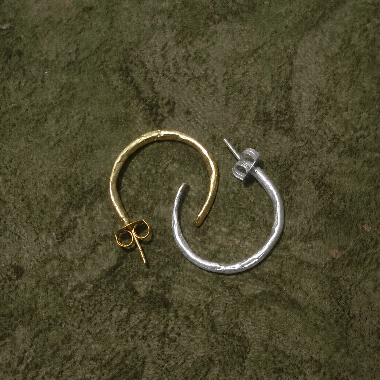 Halo Hoops (Small) - Brass