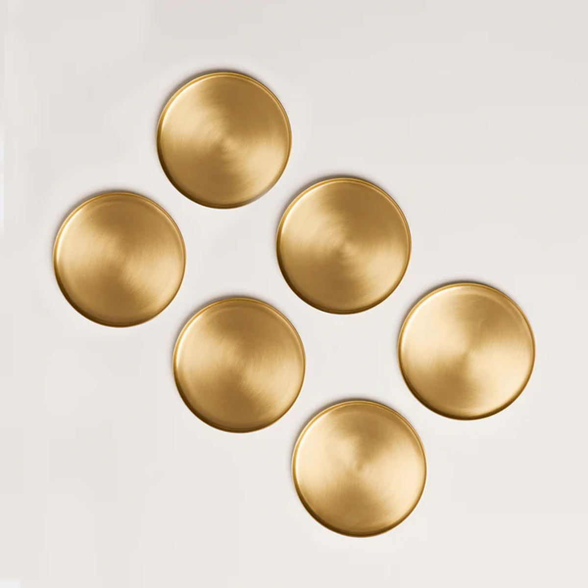 Heirloom Brass Coasters