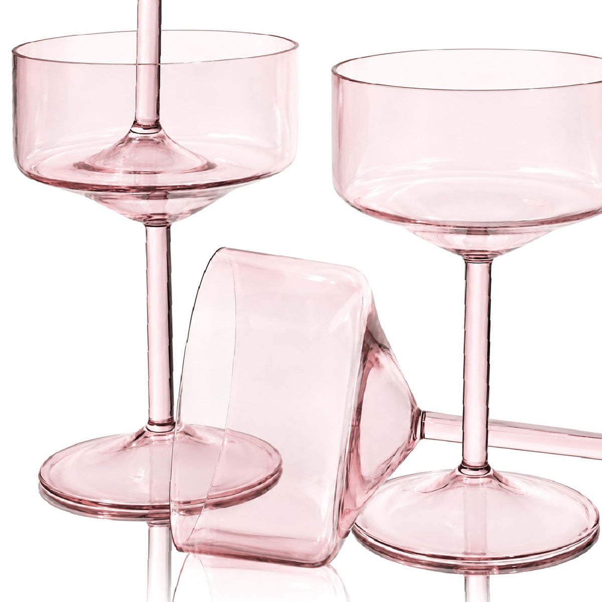 Terrain Glass (Set of 2) - Pink