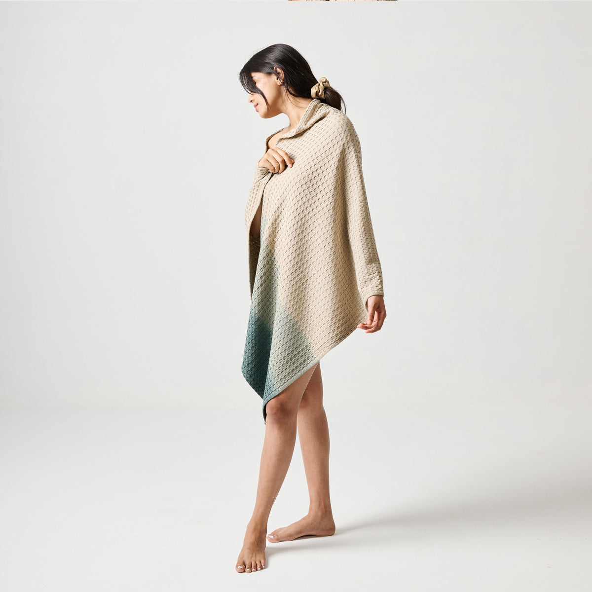 Dip Dye | Cotton Bamboo | Waffle | Bath Towel