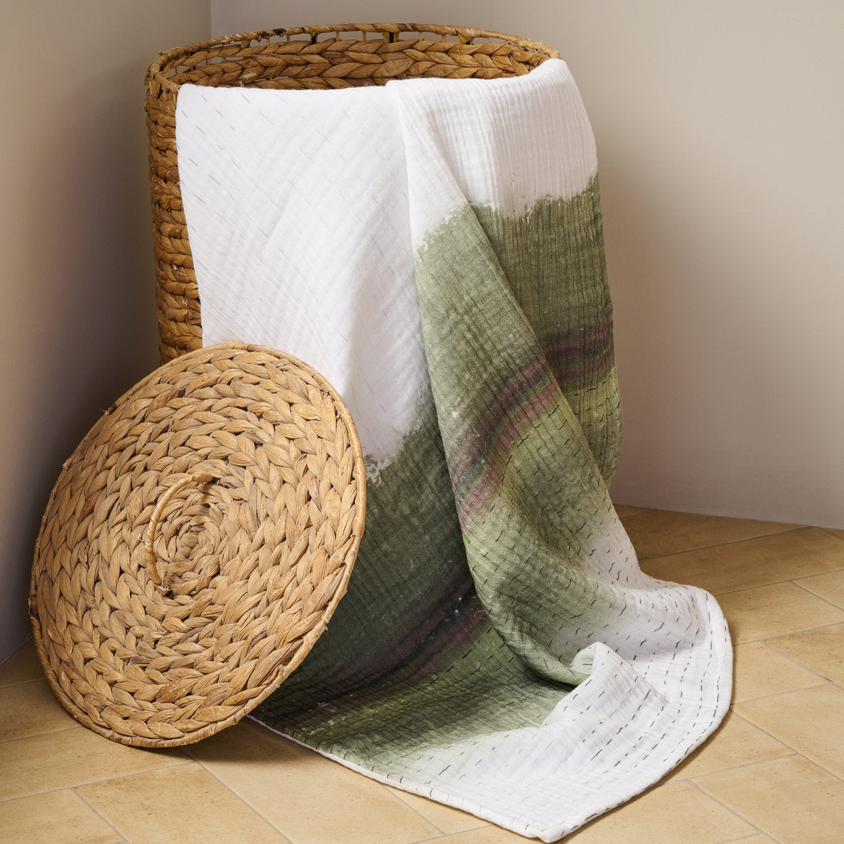 Savanna Rain | Cotton Gauze | Bath Set