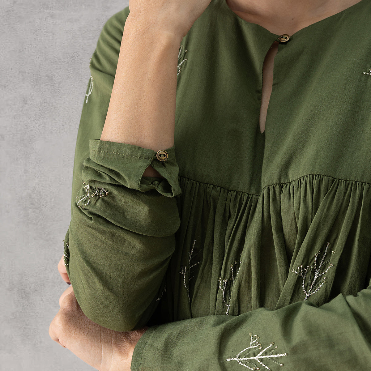Willow Kurta - Green