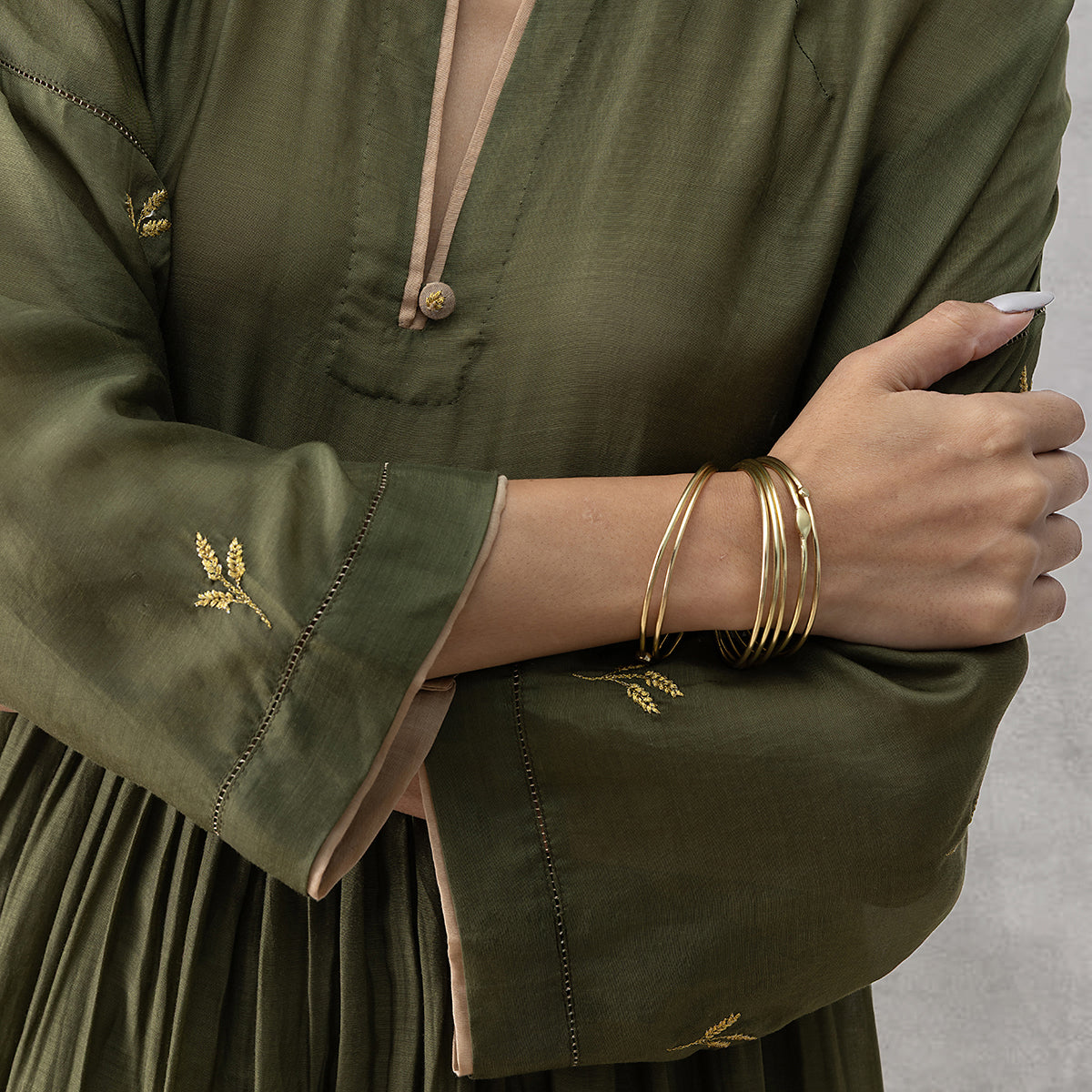 Dusk Kurta - Green