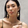 Orbit Earrings - Antique Gold