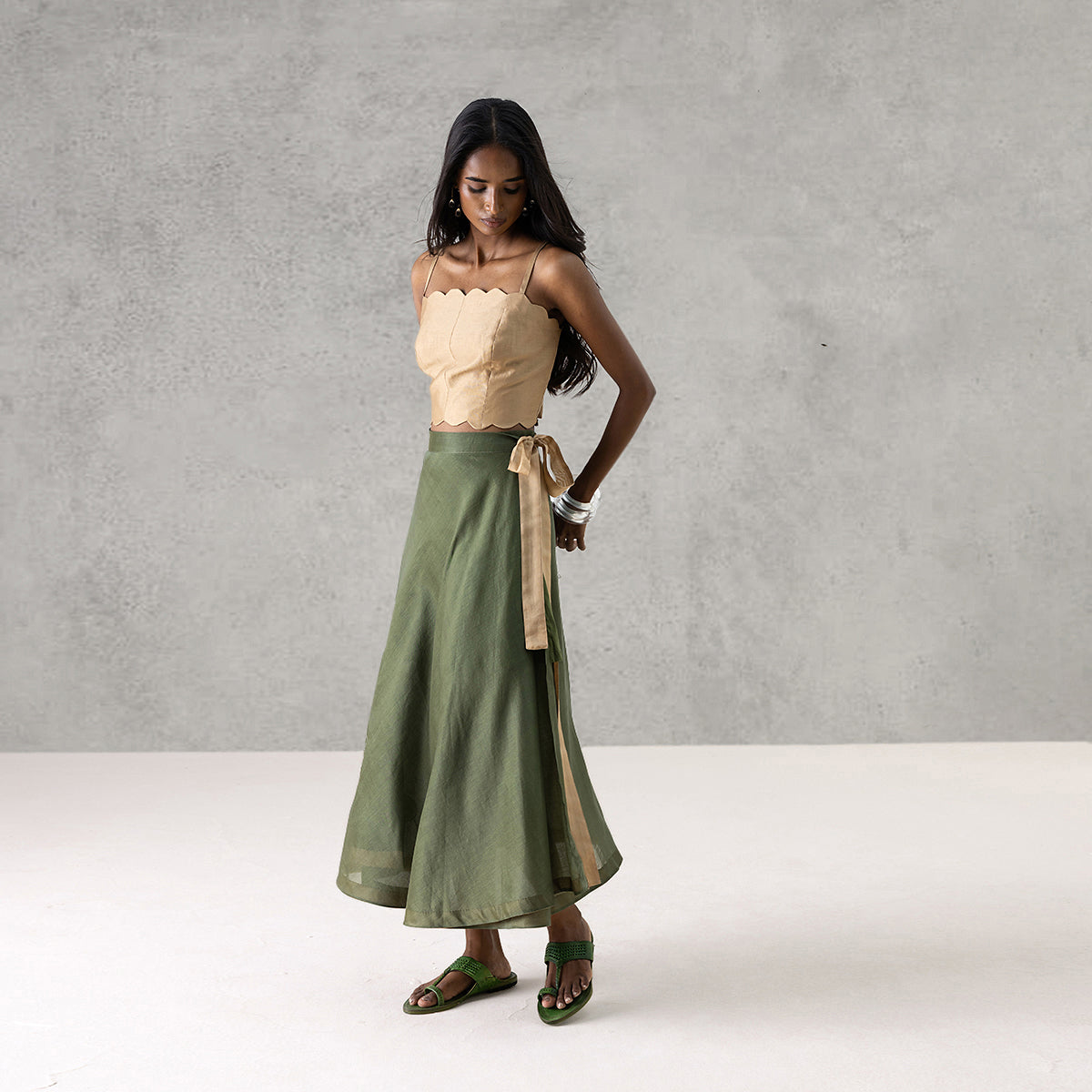Unfurl Skirt - Green