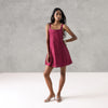 Afterglow Dress - Dark Pink