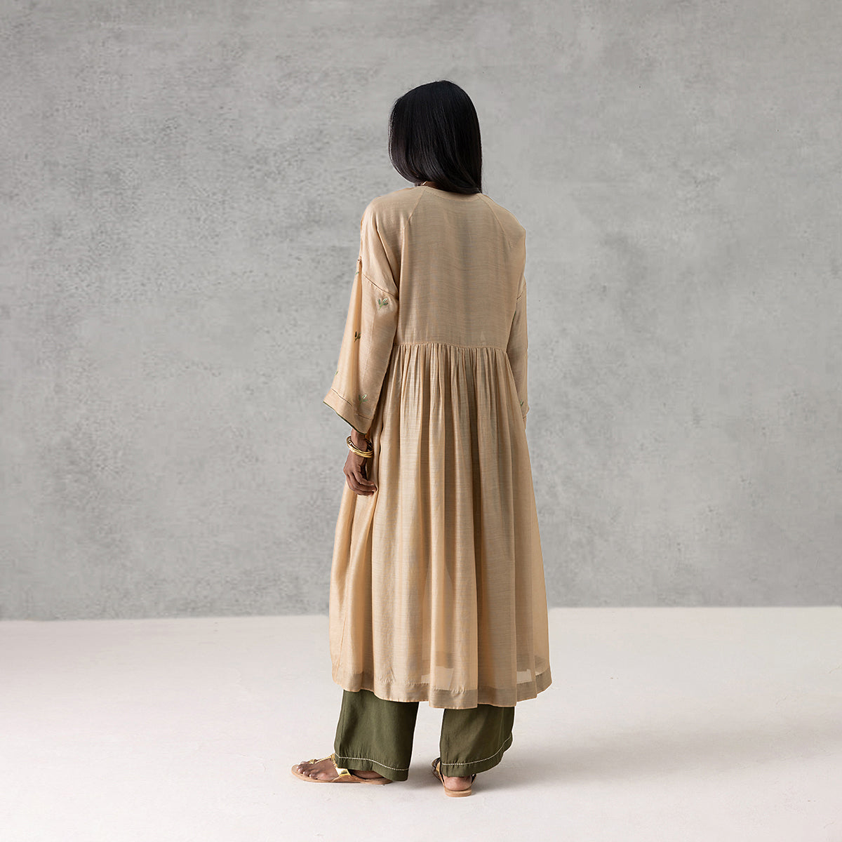 Dusk Kurta - Yellow