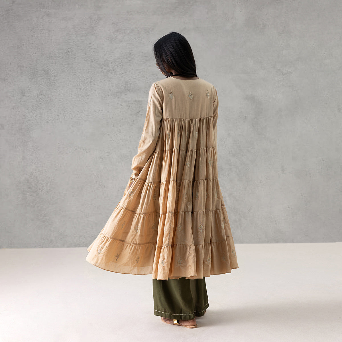 Willow Kurta - Dull Yellow