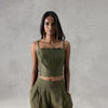 Valley Bralette Top - Green