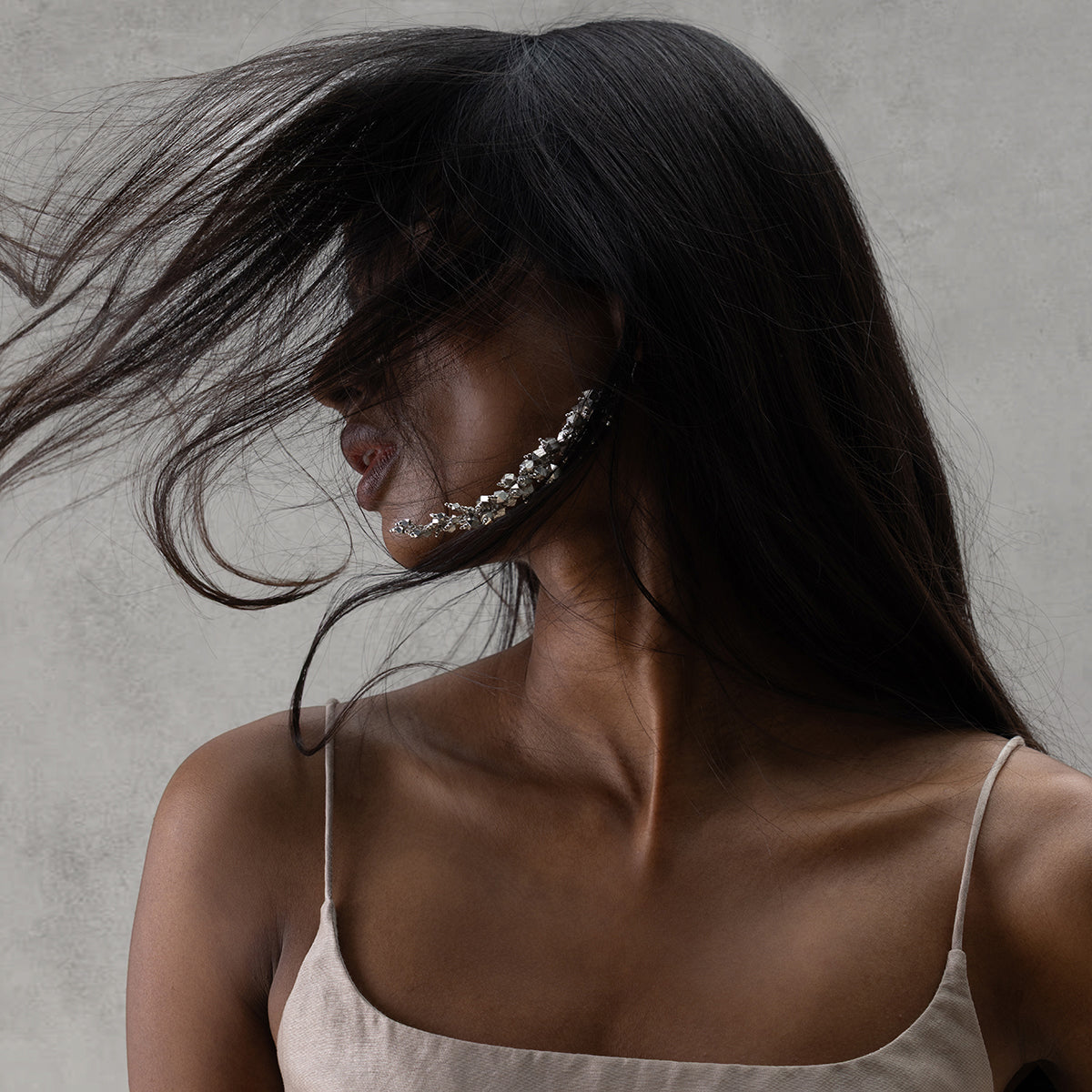 Moonshine Droplets - Antique Silver