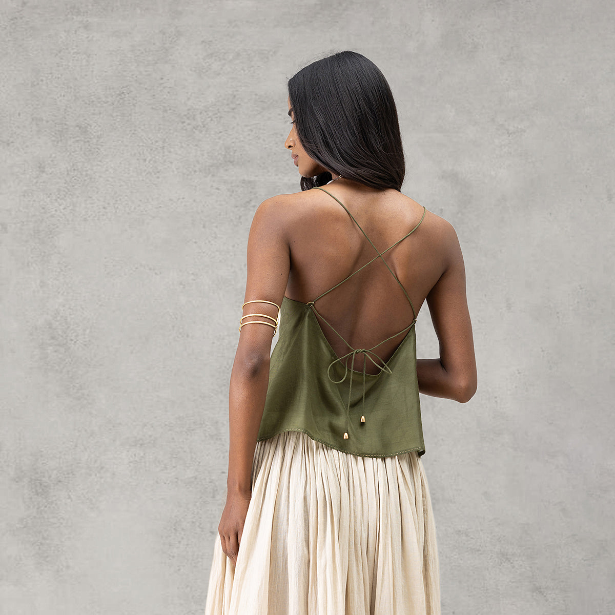 Floret Top - Green
