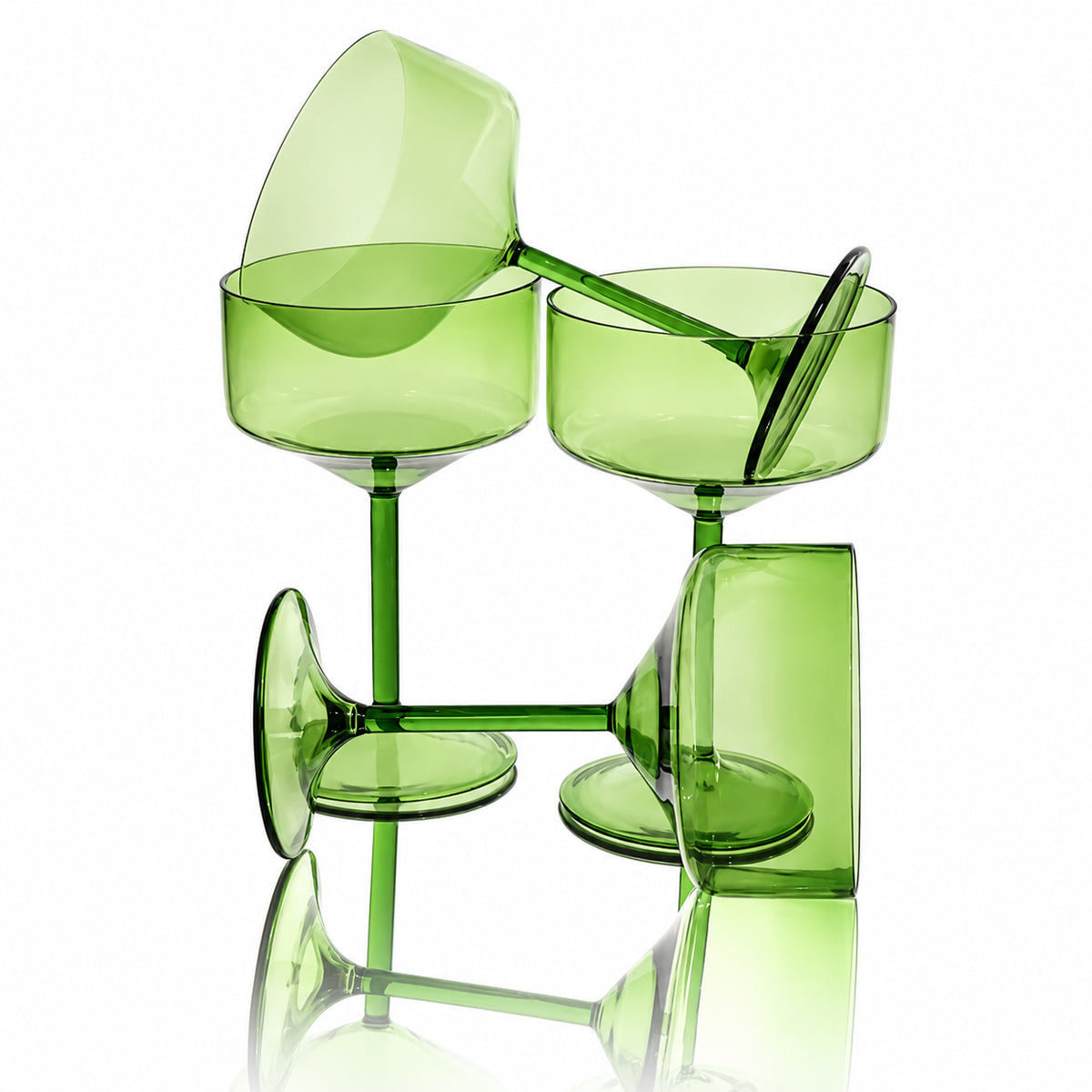 Terrain Glass (Set of 4) - Green