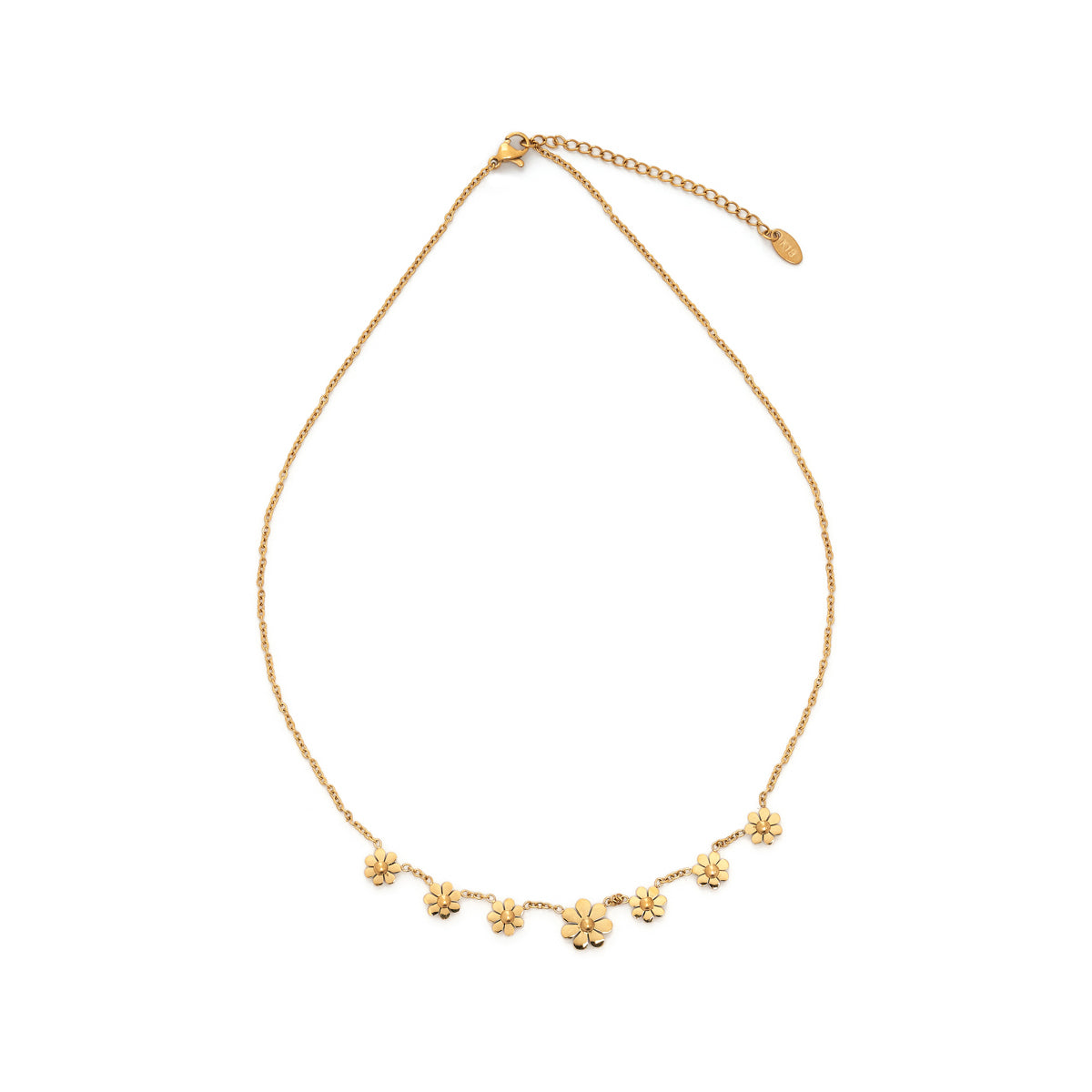 18KT Gold Plated Daisy Necklace