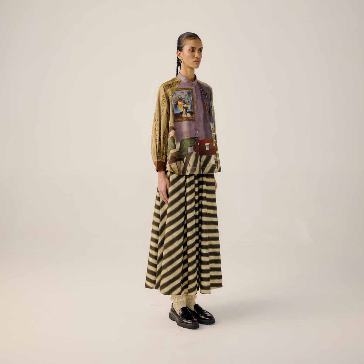 Living Room A-Line Shirt Set