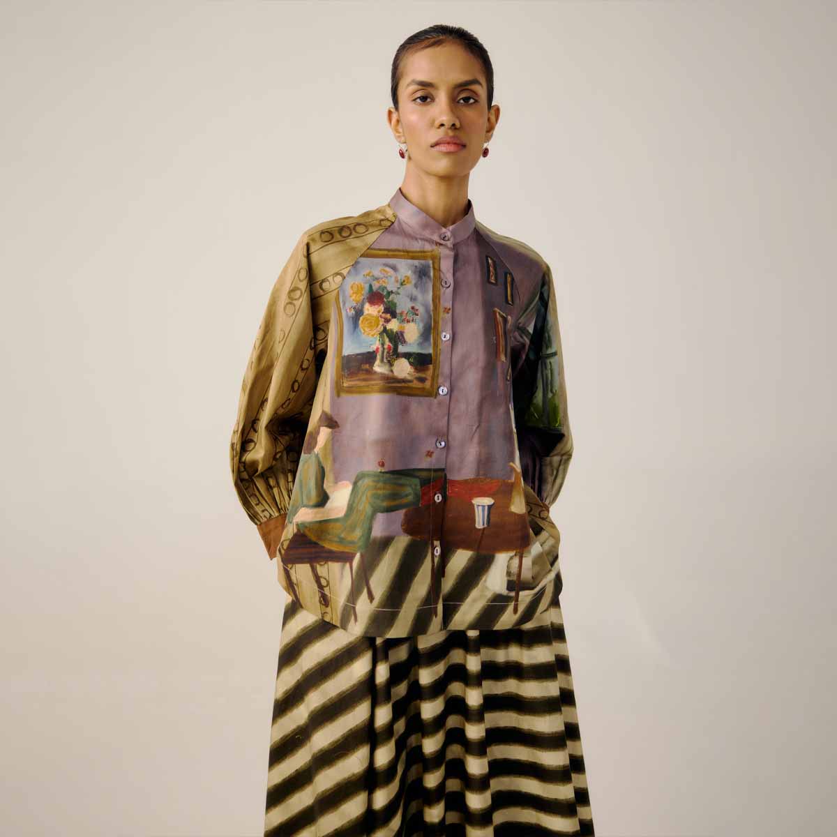 Living Room A-Line Shirt Set