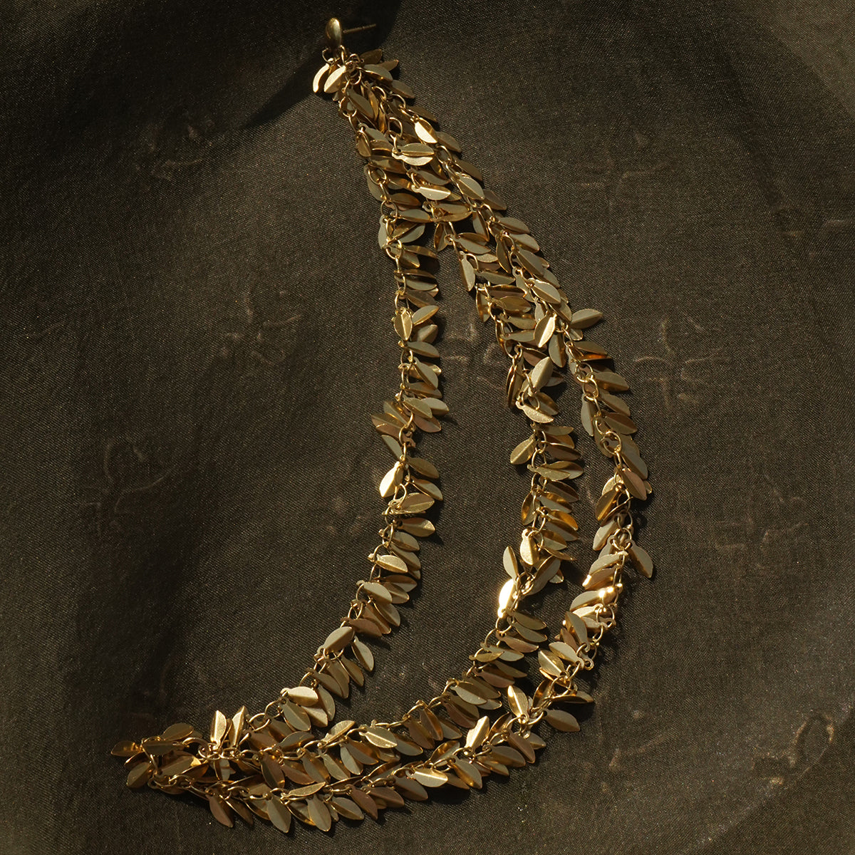 Raindrop Earring - Antique Gold
