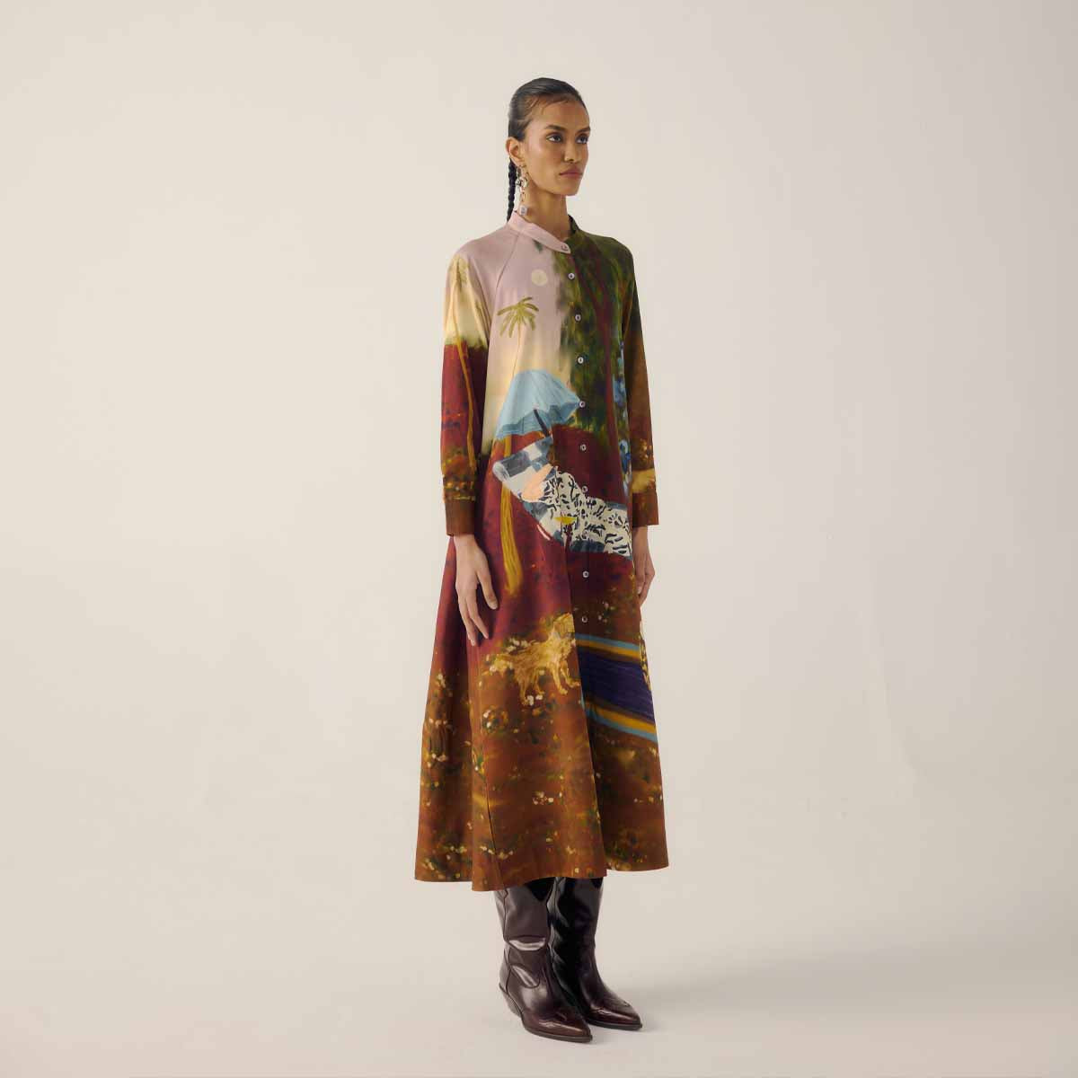 Lakeside A-Line Long Dress