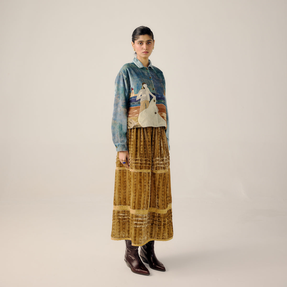 Sea Shore Appl Boxy Set