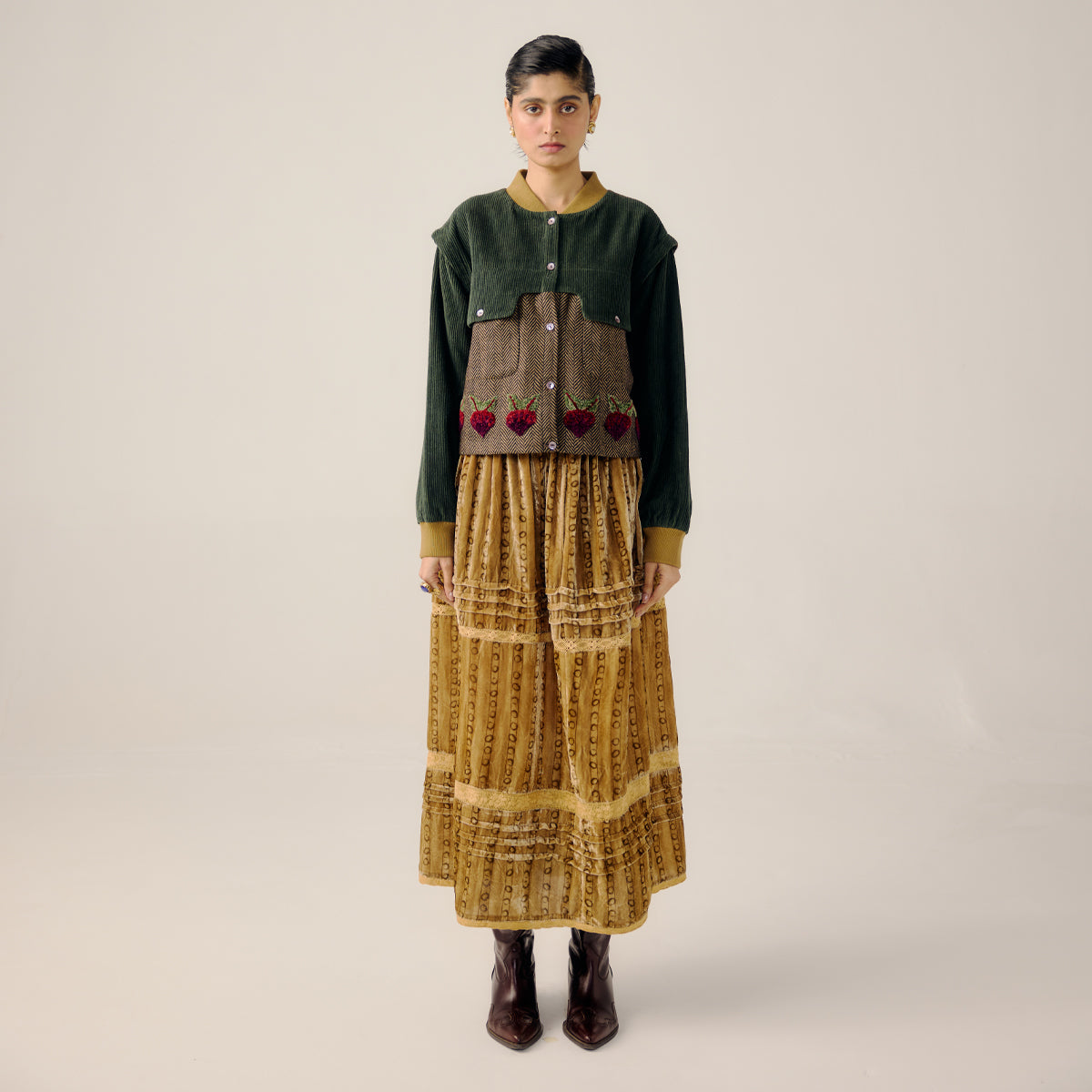 Turnip Emb. Bert Jacket