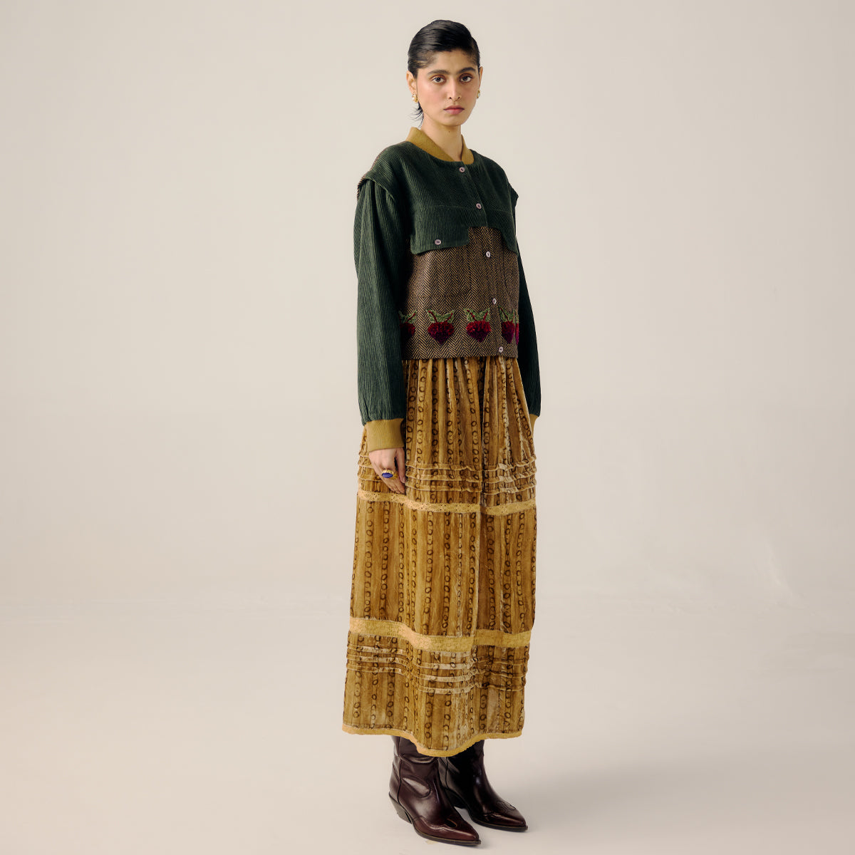 Turnip Emb. Bert Jacket